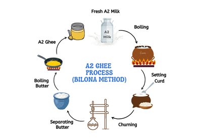 A2 sahiwal ghee processing