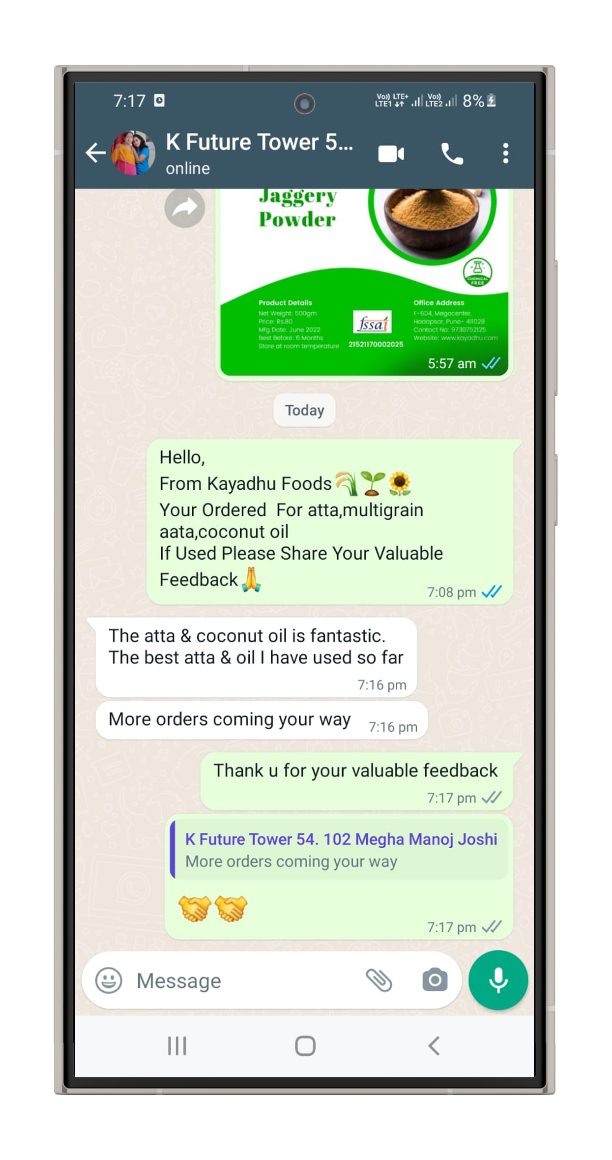 Customer Testimonial