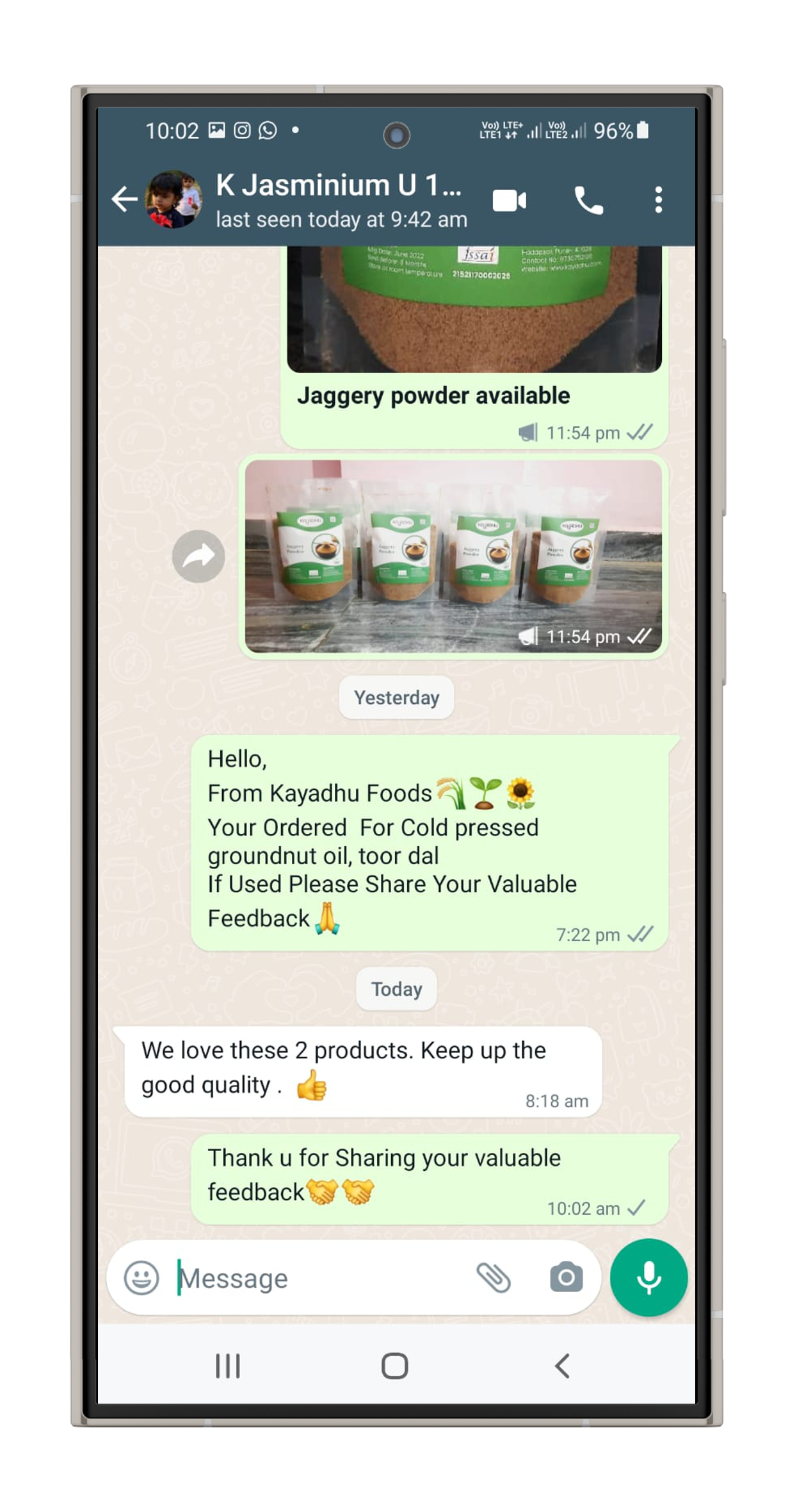 Customer Testimonial